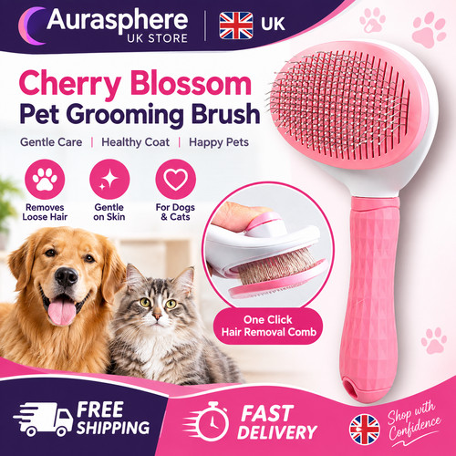 Pet dog hair brush - hair, comb