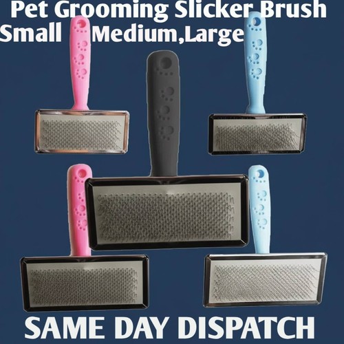 New pet grooming slicker - new,
