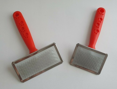 Cat dog brush plastic - plastic, handle