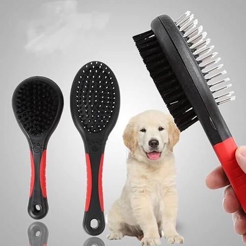 Double sided pet grooming - double,