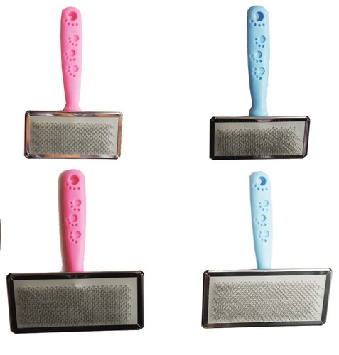 Pet grooming slicker brush - brush, for
