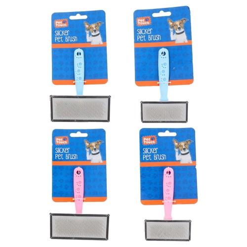 Pet touch grooming slicker - pet,