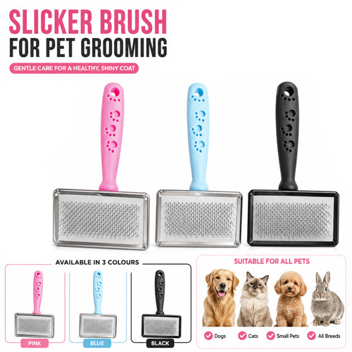 Pet grooming slicker brush for - slicker,