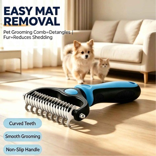 Desheddin comb for dog - desheddin,