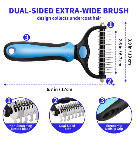 Professional pet deshedding - professional,