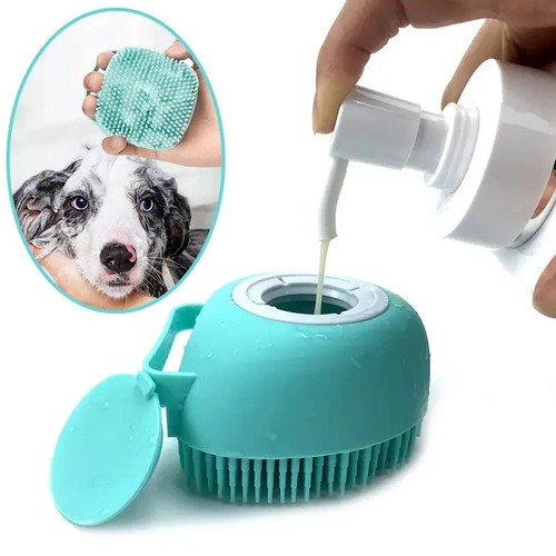 Dog bath massage - dog,